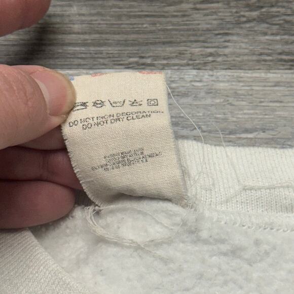 Vintage 80s University of Illinios Fruit Of The Loom Mens M Crewneck Sweatshirt - Picture 5 of 11